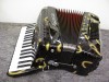 New Aliante 3 voice decorated piano accordion